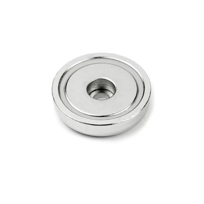 32mm Neodymium Pot Magnet Countersunk Hole 32kg 당기는 용량 1.26인치 지름