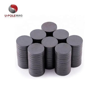 Y30 원형 강 디스크 세라믹 페리트 자석 최대 작동 온도 1-40-250 ° C
