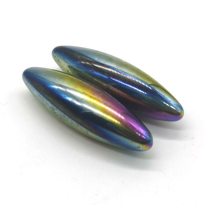 60 x 17mm 타원형 총알 모양 페리트 자석 장난감
