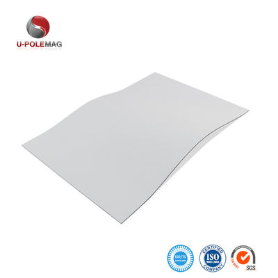 0.5-1mm 두께 고강성 자석 밸런트 덮개 흰색 PVC 코팅