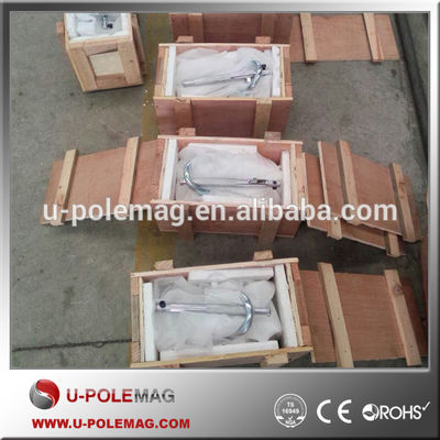 600KG 명목 당기력 건설용 영구 자석 리퍼 죽은 무게 25KG