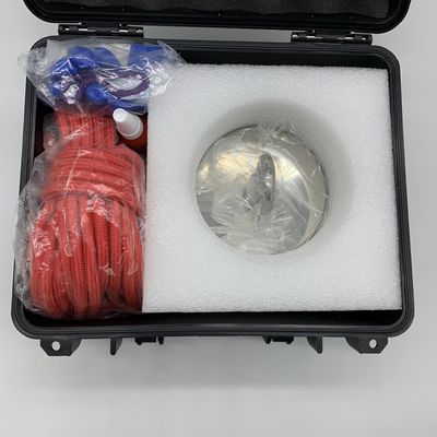 디아 60mm 350lbs 힘 네오디미엄 자석 낚시 키트 D10mm x L10M 로프 크기