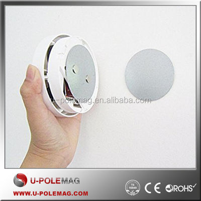 강한 자석 자기 연결 장착 D70x6mm 또는 연기 탐지기에 맞춤