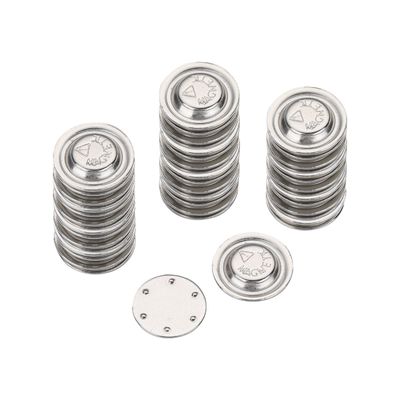금속 자석 이름 배지 자석 45x13mm 강철판 내부에 산업 자석이 하나