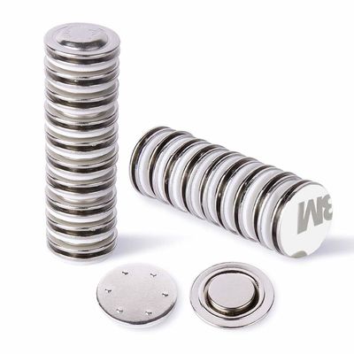 금속 자석 이름 배지 자석 45x13mm 강철판 내부에 산업 자석이 하나