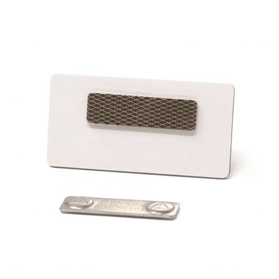 310g 45x13mm 자기 접착성 폼 강성 자석 이름 배지 두 자석 완벽