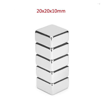 직접 F20x20x10mm N50 N52 ISO9001 2000 인증과 직사각형 네오디미엄 자석