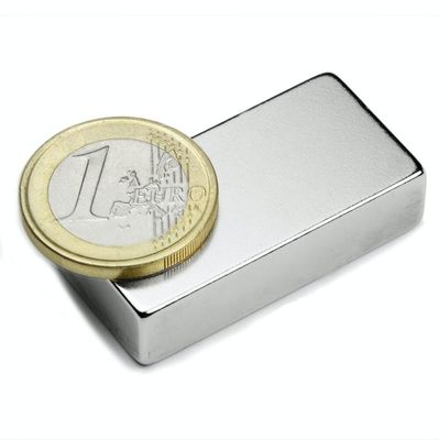 40*20*10mm N52 네오디미움 블록 자석, 축 자석 방향 및 ± 1% 허용