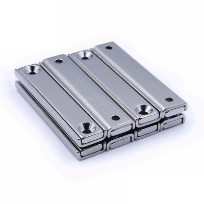 LSCM-60 60x13.5x5mm Ndfeb 네오디미움 철보론 영구 자석 M6 구멍 크기