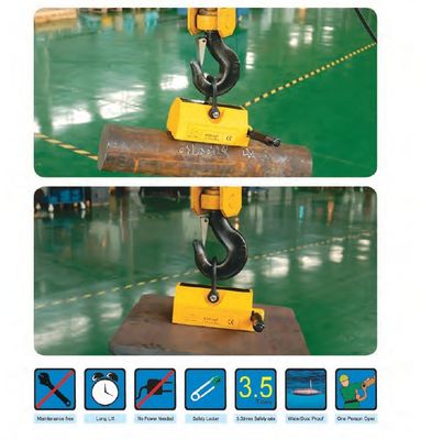 92X67mm 리프팅 자석 100kg 600kg 1000kg 3000kg 수동 영구 자석 리프터