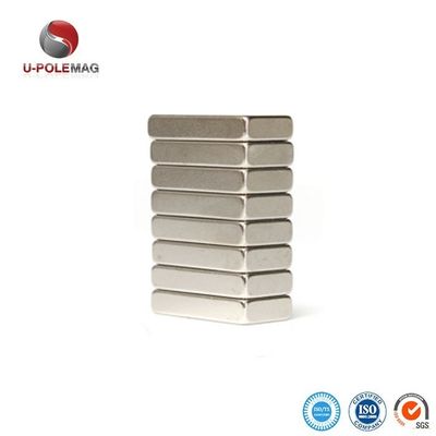 큰 정사각형 얇은 평면 슈퍼 강 네오디미움 자기 장 N52 40x20x10mm 발전기