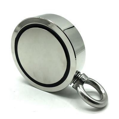 밀도 네오디엄 낚시 자석 M8 눈 볼트와 80KG 당기는 힘 48mm 지름