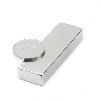 커스텀 슈퍼 강성 자석 N52 60x20x10mm 직사각형은 진크 코팅과 NdFeB 등급