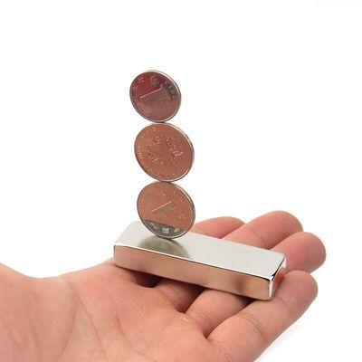 커스텀 슈퍼 강성 자석 N52 60x20x10mm 직사각형은 진크 코팅과 NdFeB 등급