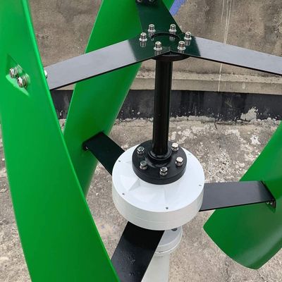 수직 축 풍력 터빈 모터 발전기 10KW 380V 알루미늄 합금 가구