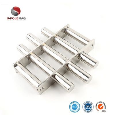 정밀 허용량 /-0.05mm SUS304 식품용 자석 필터/분리 그리드