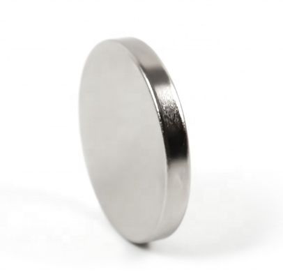 Ndfeb 자석 1.26" x 1/8" 디스크 희토류 영구 자석 산업 자석