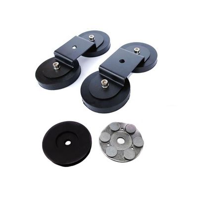 고무 코팅 냄비 자석 네오디륨 고무 자석 D36 * 6mm-M6 영구 강력한 펀싱