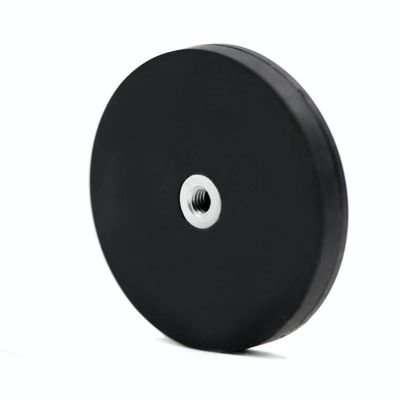 고무로 코팅 된 네오디미움 냄비 자석 D88mm D66mm D43mm D36mm 15-20 일