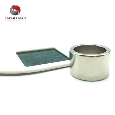 맞춤형 N38H 네오디미움 방사성 자석 반지 자석 OD32xID25x20mm 센서