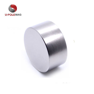 190g 무게 N52 은 디스크 자석 네오디미움 D40x20mm 축 자석 방향