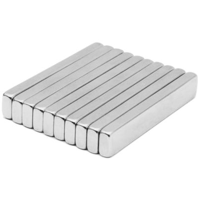 고강도 NdFeB 합성 블록 자석 40x15x5mm N45 산업용