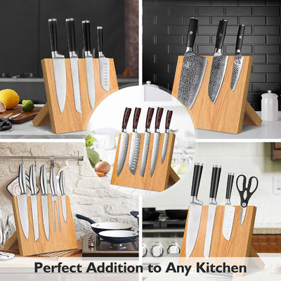 부엌용 영구 자석 Bambu Knife Holder 자연에 반하는 Bambu Block 디자인