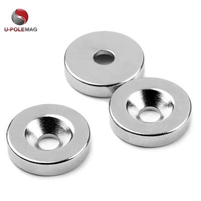 커스터마이징 NdFeB N52 디스크 희토류 네오디미움 반 침몰 자석 D16 * d6.5 * d3.5 * 5mm