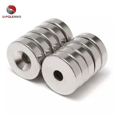 커스터마이징 NdFeB N52 디스크 희토류 네오디미움 반 침몰 자석 D16 * d6.5 * d3.5 * 5mm