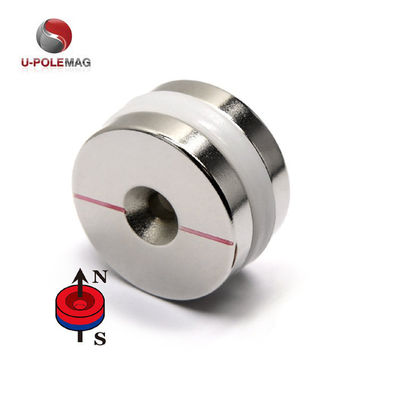 커스터마이징 NdFeB N52 디스크 희토류 네오디미움 반 침몰 자석 D16 * d6.5 * d3.5 * 5mm