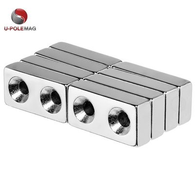 영구 네오디엄 직사각형 자석 25.4 x 12.7 x 6.35mm 강한 자기 힘