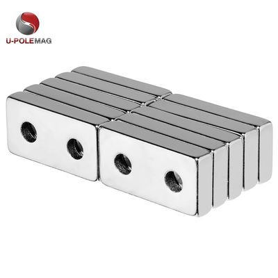 영구 네오디엄 직사각형 자석 25.4 x 12.7 x 6.35mm 강한 자기 힘