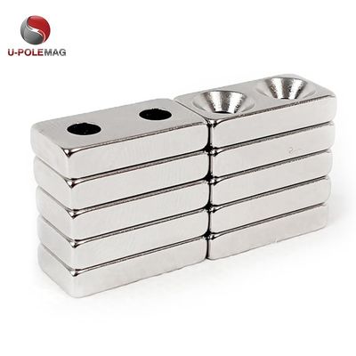 영구 네오디엄 직사각형 자석 25.4 x 12.7 x 6.35mm 강한 자기 힘
