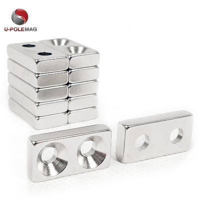영구 네오디엄 직사각형 자석 25.4 x 12.7 x 6.35mm 강한 자기 힘