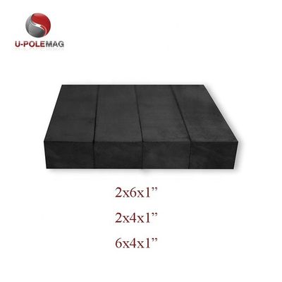 ISO9001 2000 인증 C8 6x4x1 "물 펌프용 페리트 블록 세라믹 자석 내구성