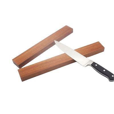 오크 목재 자기 칼 들고 벽 장착 공간 절약 부엌 액세서리 680-995g
