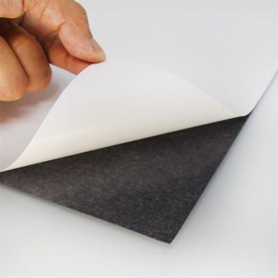 표본 수명 15-18 일 고무 자석 접착제 A4 * 0.75mm 유연 자석 장