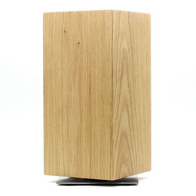 지속가능한 300x150x150mm 4면 자석 칼 블록 360 회전 가능한 목재 칼 홀더