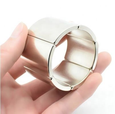 48SH 등급 모터 정밀 허용을 위한 에포시 네오디미엄 세그먼트 자석 /-0.05mm