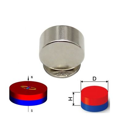 강력한 희토류 NdFeb 자석 영구 N52 축 원형 네오디미엄 자석 D30x10mm
