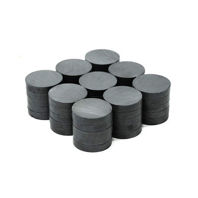 산업용 바륨 페리트 세라믹 디스크 자석 Hcj %/°C 0.25-0의 온도 계수4