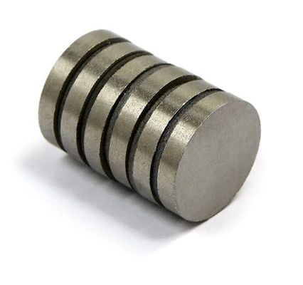 D25 x 10mm 합성 희토류 자석 SmCo17 고온 저항 600c