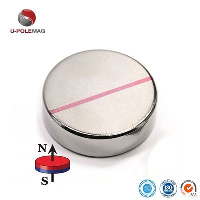 38.1x6.35mm 초강성 N52 자석 정밀 허용 /-0.05mm 및 니켈 접착