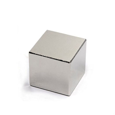 산업용 자석 N52 네오디미엄 자석 1" NdFeB 자석에서 절단 서비스와 함께 큐브