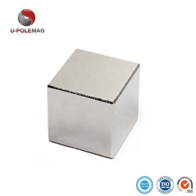 1'' 산업용 영구 니켈 강신오디미움 N52 블록 자석 허용 ±0.1mm