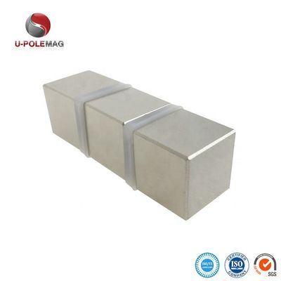 1'' 산업용 영구 니켈 강신오디미움 N52 블록 자석 허용 ±0.1mm