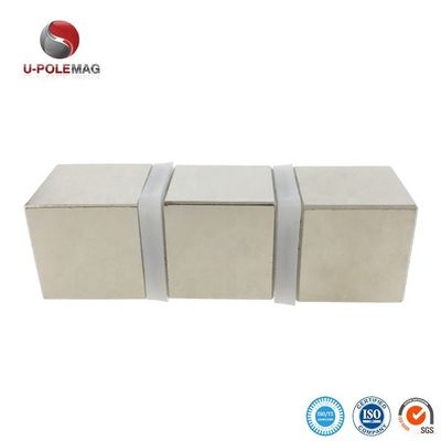 1'' 산업용 영구 니켈 강신오디미움 N52 블록 자석 허용 ±0.1mm