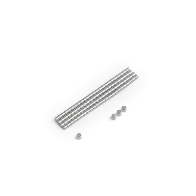 니켈로 코팅된 N52 네오디미엄 마그네트 디스크 1mm x 1mm 에포시 코팅과 ± 1% 허용