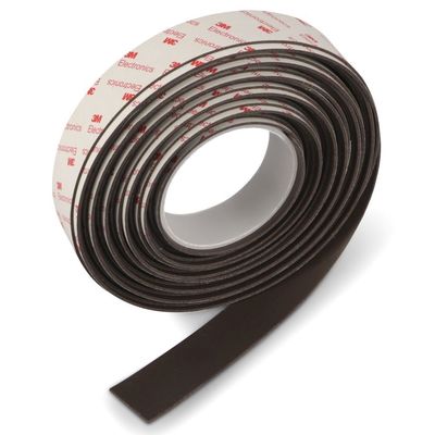 ISO9001 2008 인증 1m 10x1.5mm 네오디미움 자기 접착 테이프 유연하고 쉬운