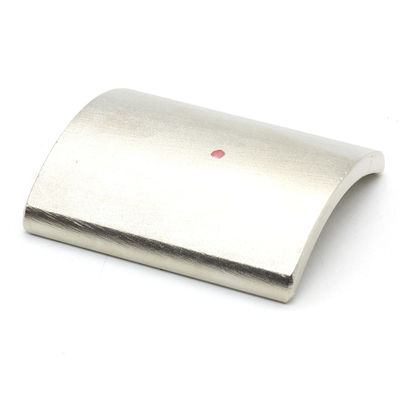 N35SH 모터용 영구 NdFeB 자석 맞춤형 아크 세그먼트 네오디미엄 자석